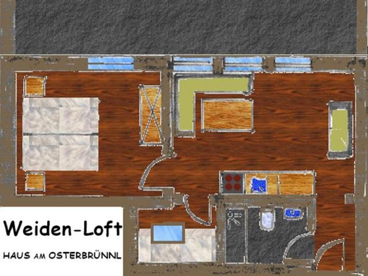 Haus Am Osterbruennl Leilighet Ruhmannsfelden Eksteriør bilde